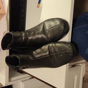 SAS Jade Wedge Boot Black 9.5N